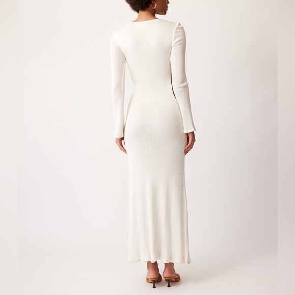 NWOT Savannah Morrow Gardenia Maxi Dress in Ivory - Picture 5 of 12